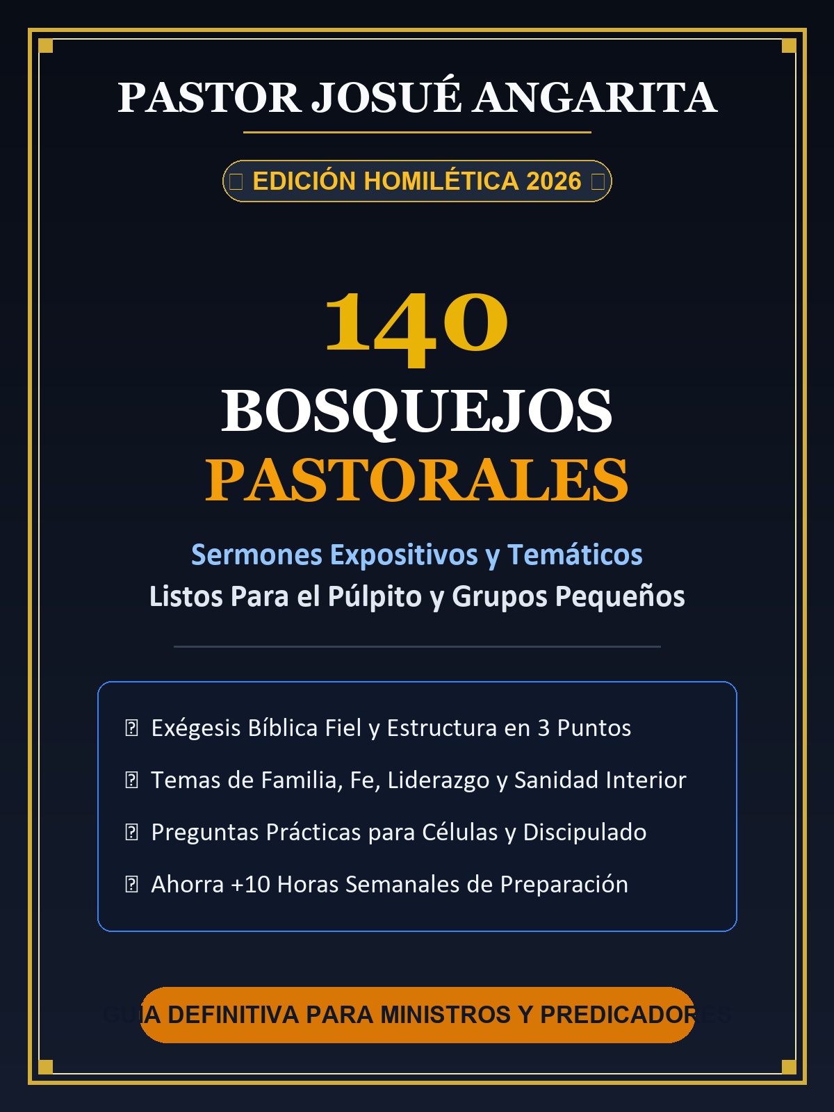 Libro 140 Bosquejos Pastorales